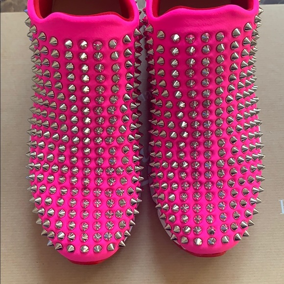 Christian Louboutin Donna Sock Spike Sneakers - Picture 8 of 10